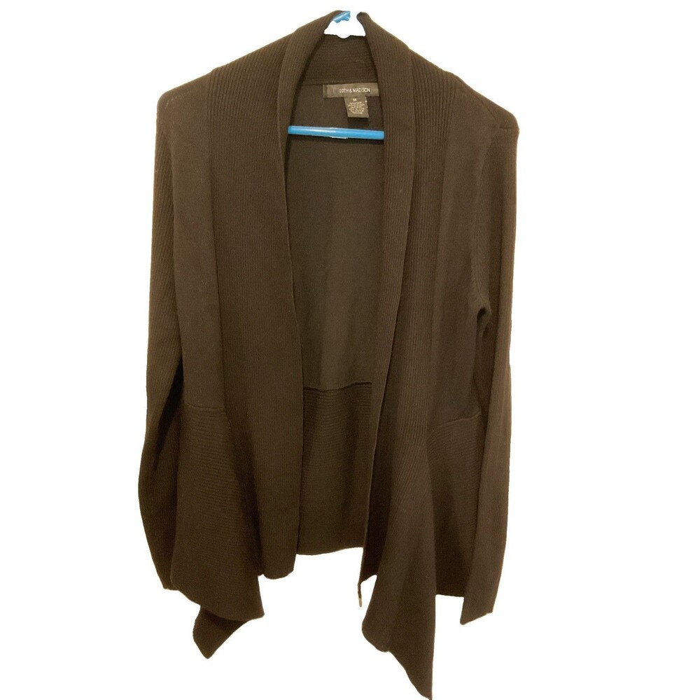 EUC 89th & Madison Women’s Gray Black Sweater/Shrug Size Medium